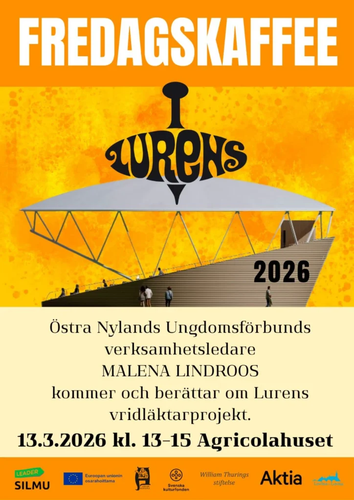 Fredagskaffee: Lurens vridläktarprojekt – juliste/affisch