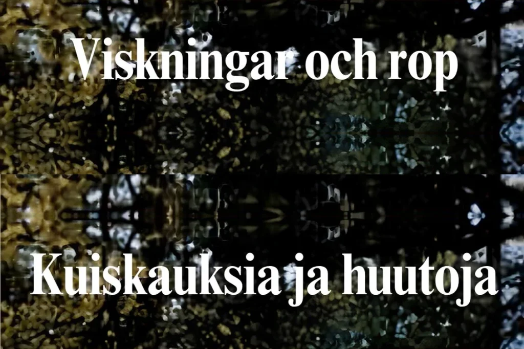 Kuiskauksia ja huutoja – Viskningar och rop