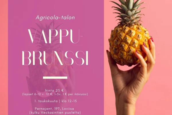 Vappubrunssi – Förstamajbrunch